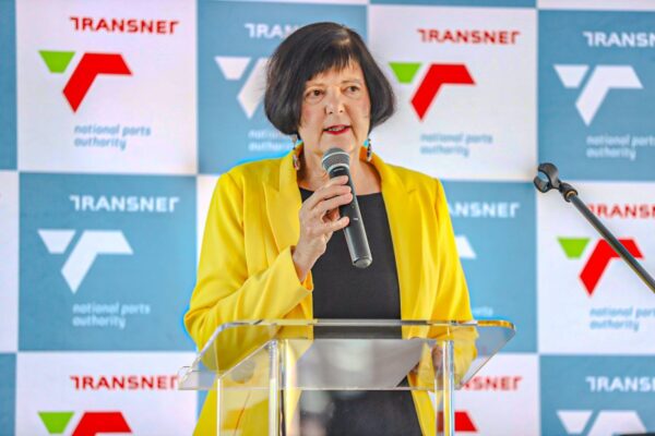 Transport Minister Barbara Creecy addressing maritime stakeholders
